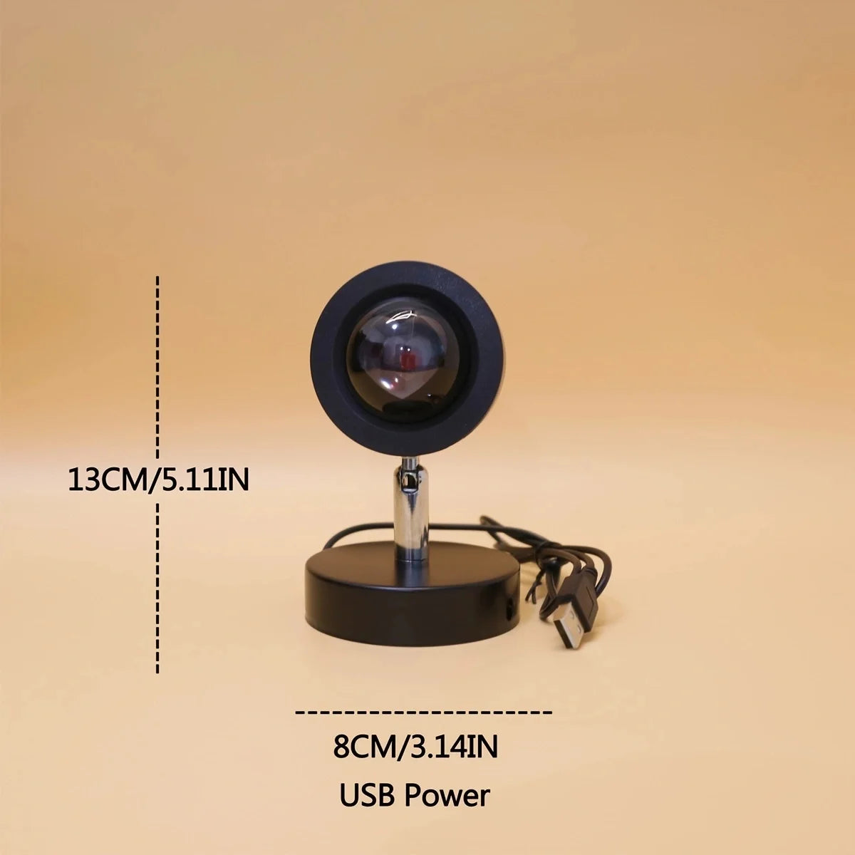 1 Piece Romantic Heart-Shaped LED Projector Light USB Powered for Photography Background Party Bedroom Decor Ideal for Christmas